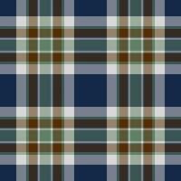 Textur Tartan Plaid von Hintergrund nahtlos prüfen mit ein Vektor Muster Textil- Stoff.