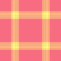 Vektor Hintergrund Tartan von Textur Textil- Stoff mit ein nahtlos Plaid Muster überprüfen.