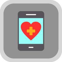 Gesundheit App Vektor Symbol Design