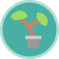 Bonsai-Vektor-Icon-Design vektor