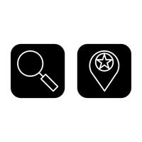 Satz von Vector SEO Search Engine Optimization Icons