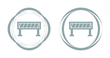 Vektorsymbol für Straßenbarrieren vektor