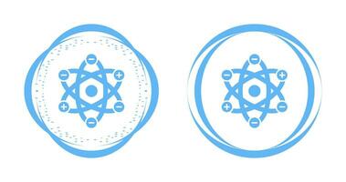 Vektorsymbol für die Atomstruktur vektor