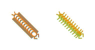 Tausendfüßler-Vektorsymbol vektor