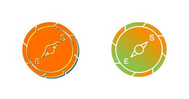 Kompassvektorikone vektor