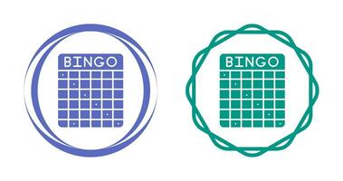 bingo vektor ikon