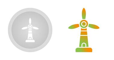 Symbol für Windmühlenvektor vektor