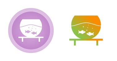 Vektorsymbol für Fischschüssel vektor
