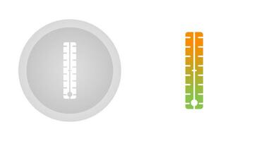 Thermometer-Vektor-Symbol vektor