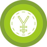 japanisch Yen Vektor Symbol Design