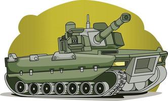 Panzermonster Handzeichnung Illustration vektor