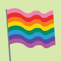 Flagge Liebe Stolz Liebe Muster Regenbogen Herz Homo Farben Text Schreiben Flagge Parade Beschriftung Freiheit lgbtq Flagge Gewinnt vektor