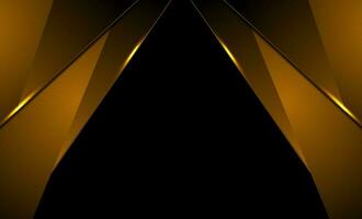 dunkel golden Orange korporativ Hintergrund mit glühend Beleuchtung vektor