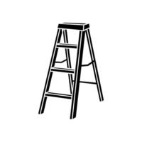 Leiter Symbol Vektor. Schritte Illustration unterzeichnen. Treppe Symbol oder Logo. vektor