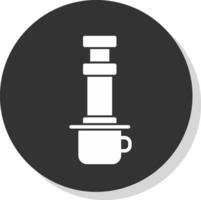 aeropress vektor ikon design