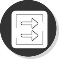 Schnellvorlauf-Vektor-Icon-Design vektor