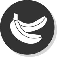 Bananen-Vektor-Icon-Design vektor