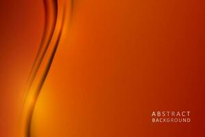 orange ljus abstrakt lutning silke bakgrund grafisk design och webb vektor