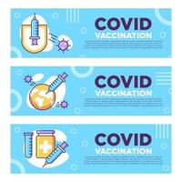 covid19-vaccin infografiskt vektor