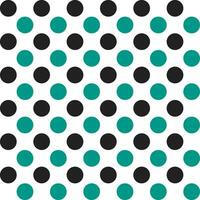 Grün und schwarz Punkt Muster Hintergrund. Tupfen. Punkt Hintergrund. nahtlos Muster. zum Hintergrund, Dekoration, Geschenk Verpackung vektor