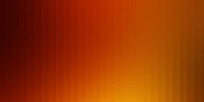 ljus orange vektor mönster i fyrkantig stil.