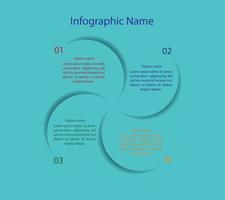 Infografik-Vorlage mit 4 Optionen vektor