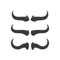 Bull Büffel Kopf Kuh Tier Maskottchen Logo Design Vektor für Sport Horn Büffel Tier Säugetiere Kopf Logo Wild Matador