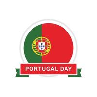 Portugal Tag Design Vektor