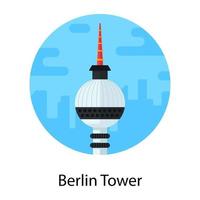 berlin torn landmärke vektor