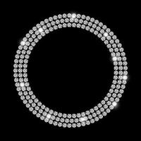 abstrakt lyxig svart diamant bakgrundsvektorillustration vektor