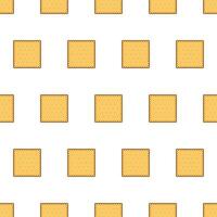 Cracker Kekse nahtlos Muster auf ein Weiß Hintergrund. Keks Kekse Thema Vektor Illustration