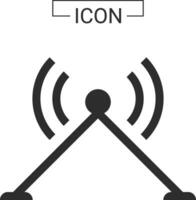 trådlös ikon signal förbindelse vektor