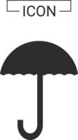 paraply vektor ikon mall