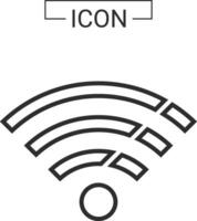 W-lan Symbole Internet Netzwerk vektor