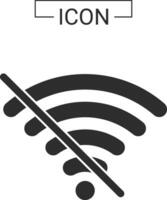 W-lan Symbole Internet Netzwerk vektor