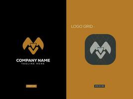 Geschäft branding Brief Logo Design vektor