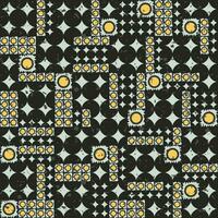 abstrakt Mosaik Muster mit geometrisch Formen vektor