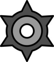 Shuriken Vektor Symbol Design