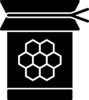Honig-Vektor-Icon-Design vektor