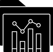 data analys vektor ikon design