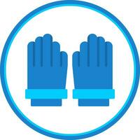 Handschuhe-Vektor-Icon-Design vektor