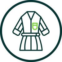 Kimono-Vektor-Icon-Design vektor