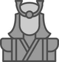 Samurai Vektor Symbol Design