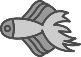 Betta Fisch Vektor Symbol Design