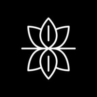Lotusblumen-Vektor-Icon-Design vektor