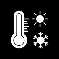 Thermometer-Vektor-Icon-Design vektor