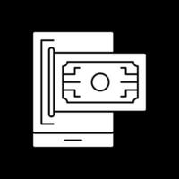 digital plånbok vektor ikon design