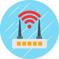 Wifi-Signal-Vektor-Icon-Design vektor