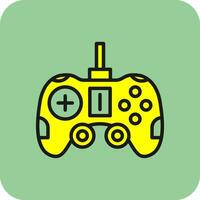 Gamepad-Vektor-Icon-Design vektor