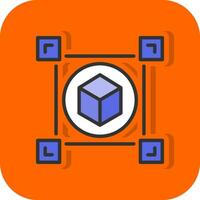 Blockchain-Vektor-Icon-Design vektor